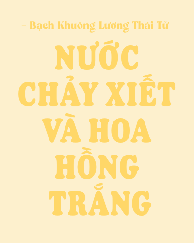 Nước Chảy Xiết Và Hoa Hồng Trắng